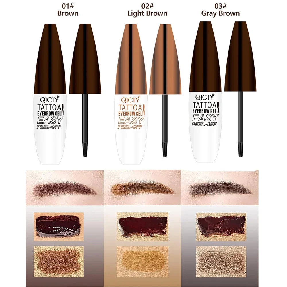 Lasting Eyebrow Gel - Long-Lasting Eyebrow Gel with Smudge-Proof and Sweat-Resistant Formula for Perfect Brows - Allurra Store