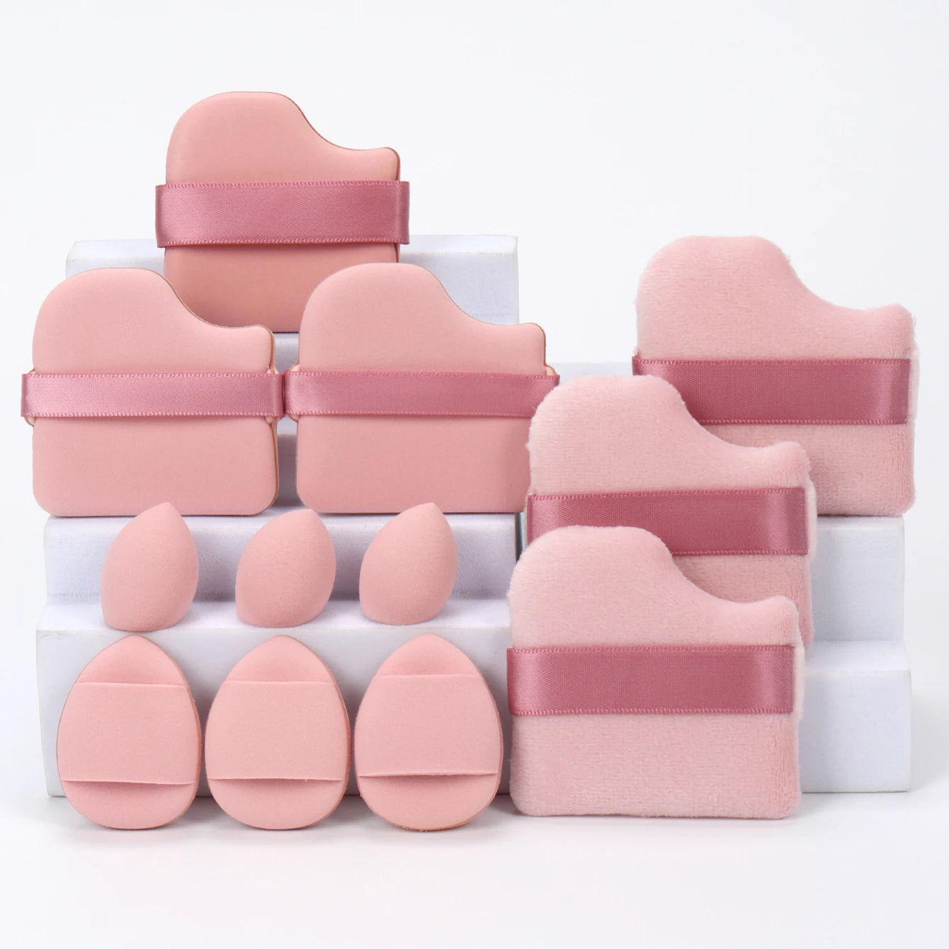 12-Piece All-Purpose Makeup Sponge Set for Flawless Application