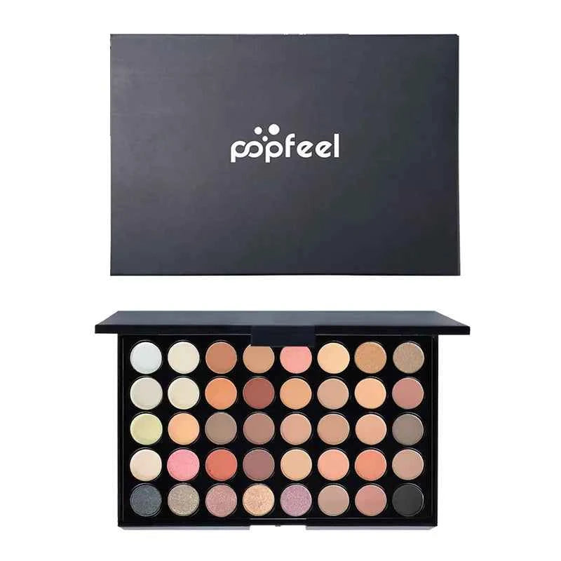Eyeshadow Palette 40 Colors in Brown and Pink Shades