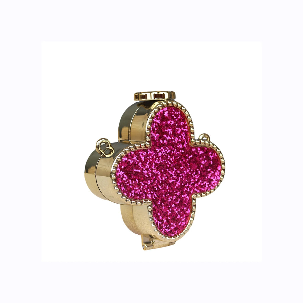 Luxury Evening Clutch Bag - Mini Small Purse, Acrylic Shiny Designer Handbag for Party and Wedding