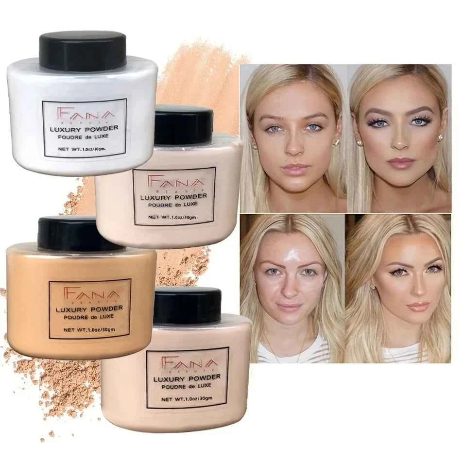 Luxury Face Foundation Powder 4 Color