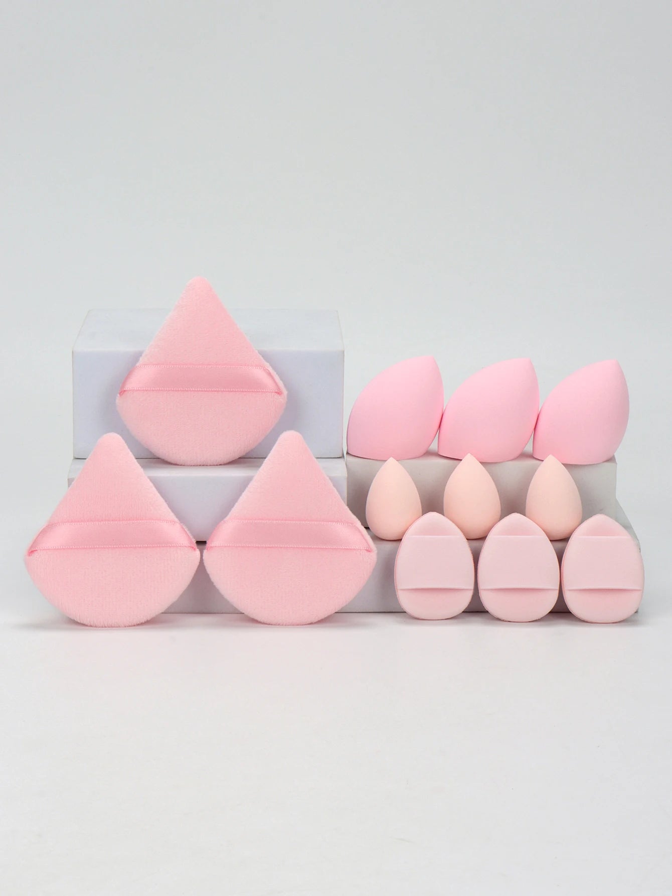 12-Piece All-Purpose Makeup Sponge Set for Flawless Application