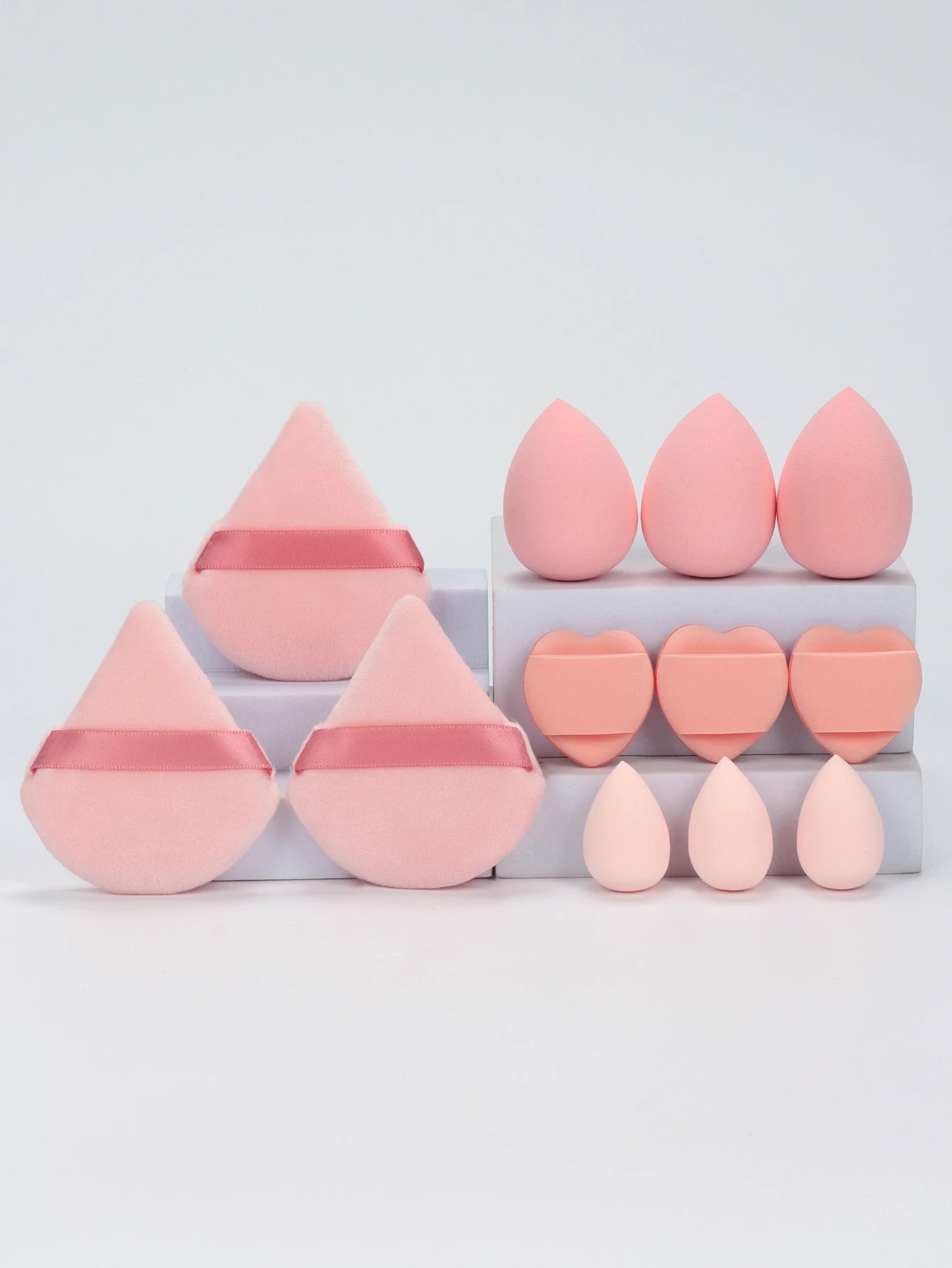 12-Piece All-Purpose Makeup Sponge Set for Flawless Application