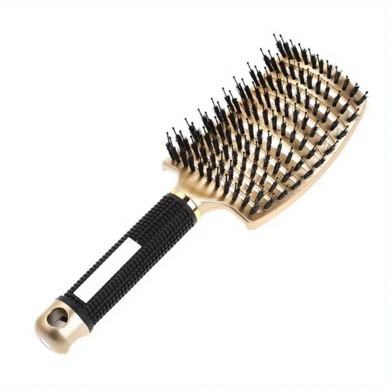 1pc Magic Scalp Massage Brush - Professional Detangling Tool for Wet Curly Hair