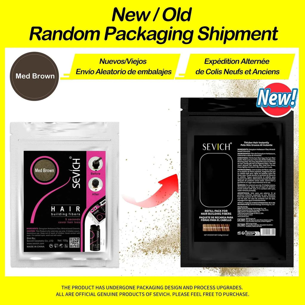 Hair Building Fiber 100g for Effective Hair Loss Concealment and Instant Volume