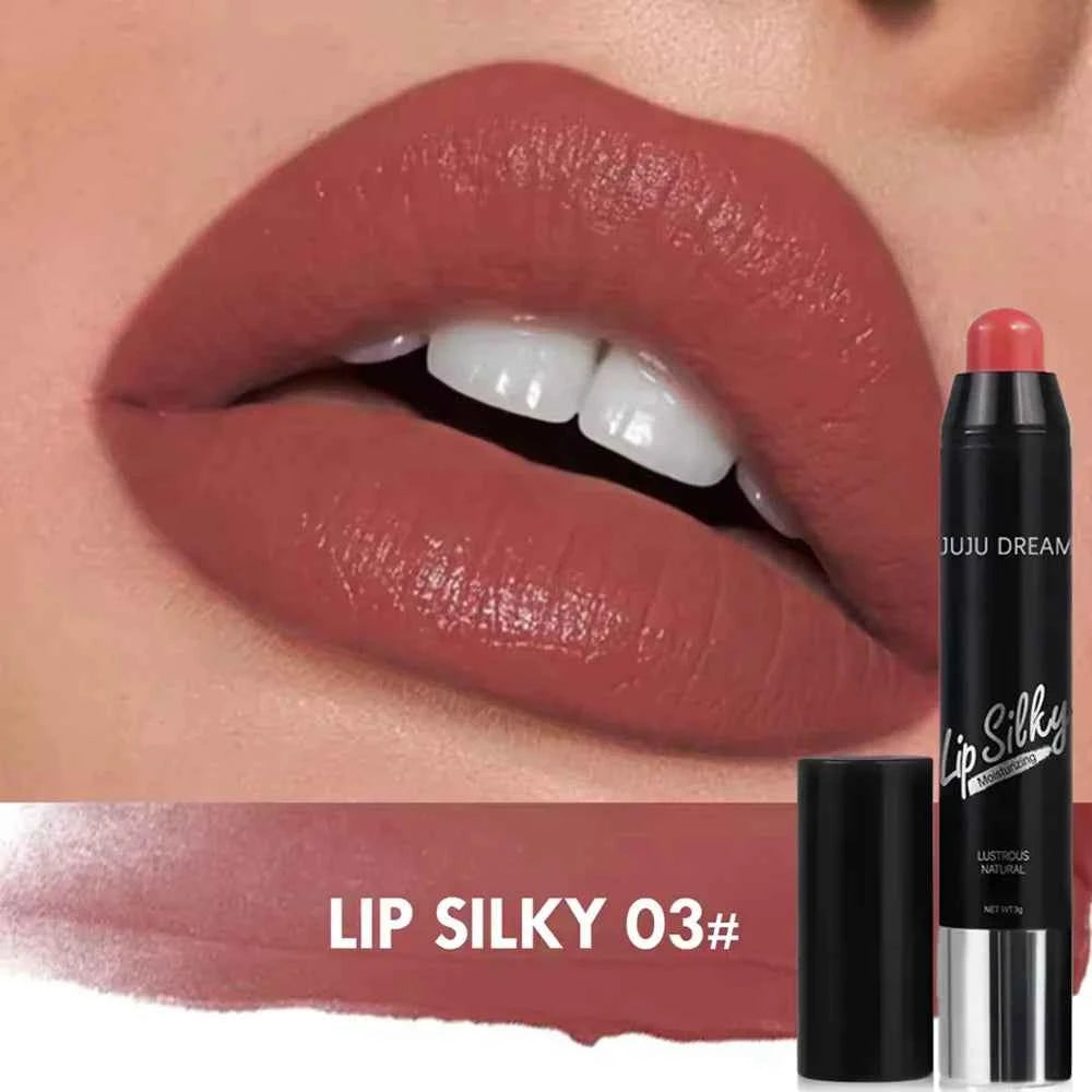 Matte Waterproof Lipstick Pen - Long-Lasting, Easy Application, Multi-Look, Unisex Makeup