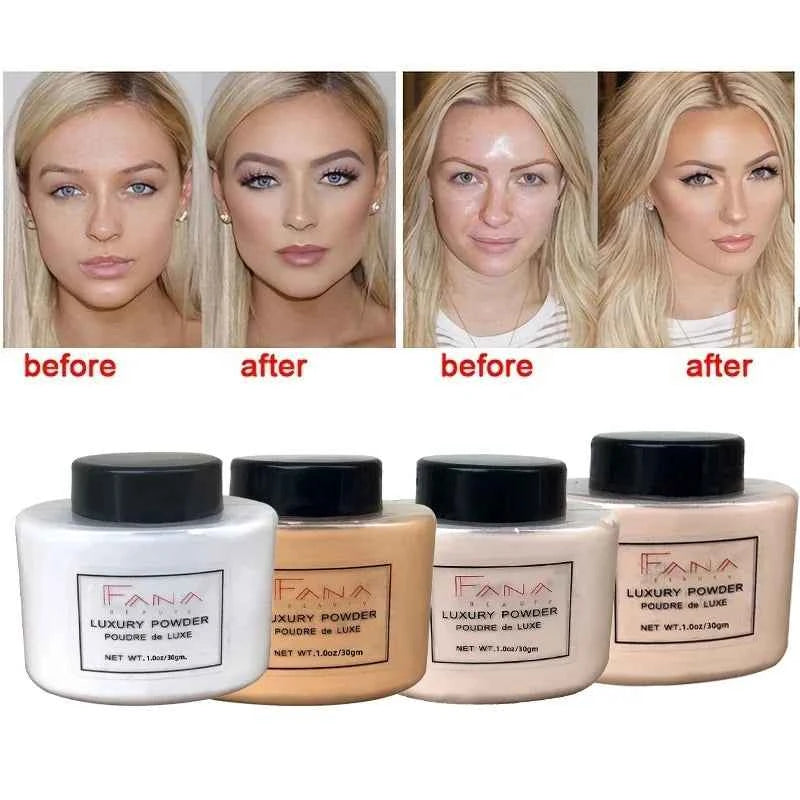 Luxury Face Foundation Powder 4 Color