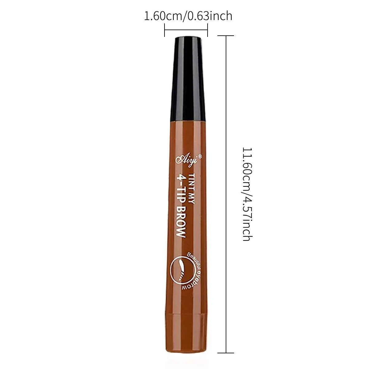 Microblading Eyebrow Pencil - Waterproof 4 Fork Design Available in 5 Colors