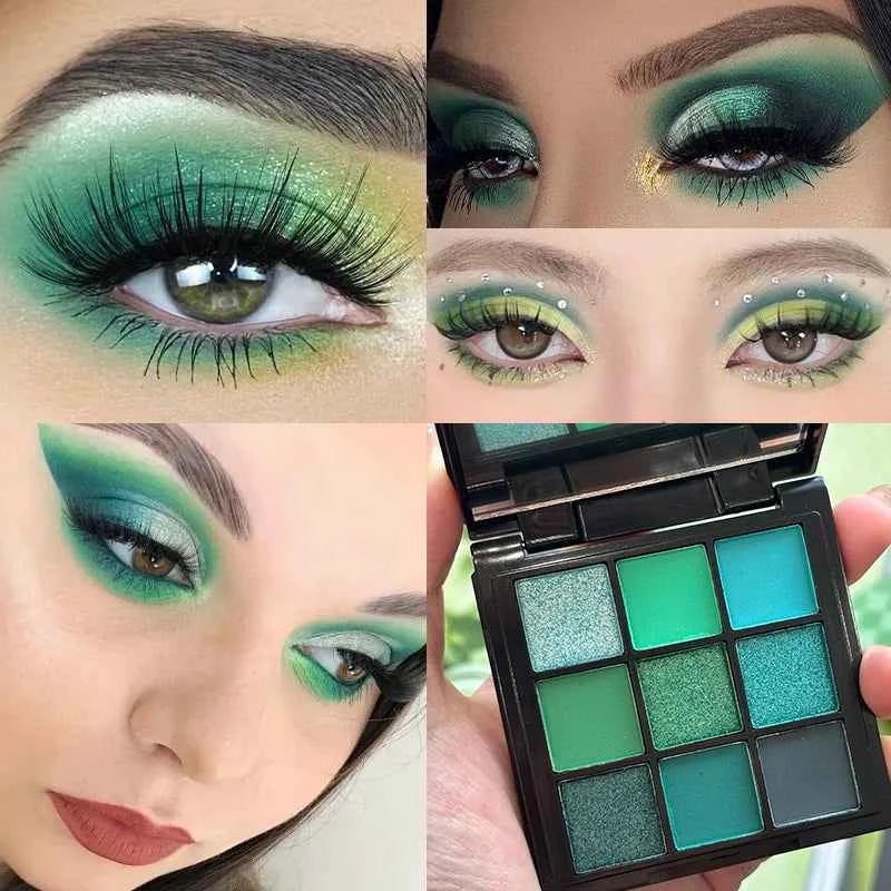 Grid Eyeshadow Palette for Bold Looks and Vibrant Color Payoff