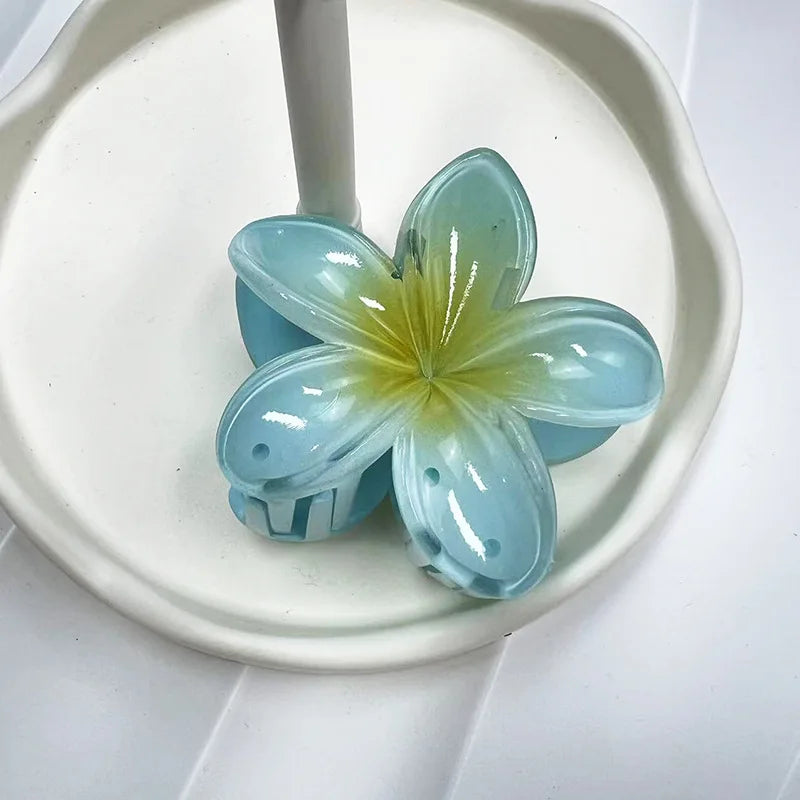 Large Flower Hair Claw Clips for Women - Fashion Hair Clamps, Sweet Matte Hairpins & Headwear Accessories