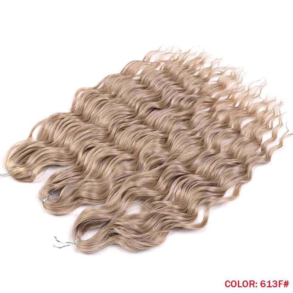 Synthetic Loose Deep Wave Braiding Hair 24 Inch