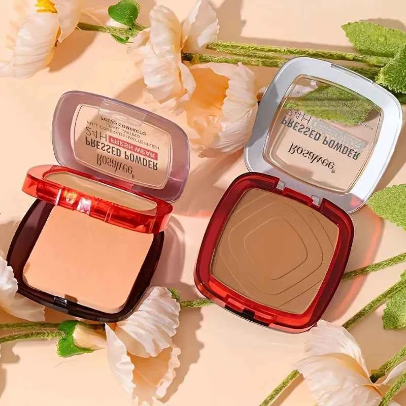 Matte Pressed Foundation Powder for a Flawless Skin Finish