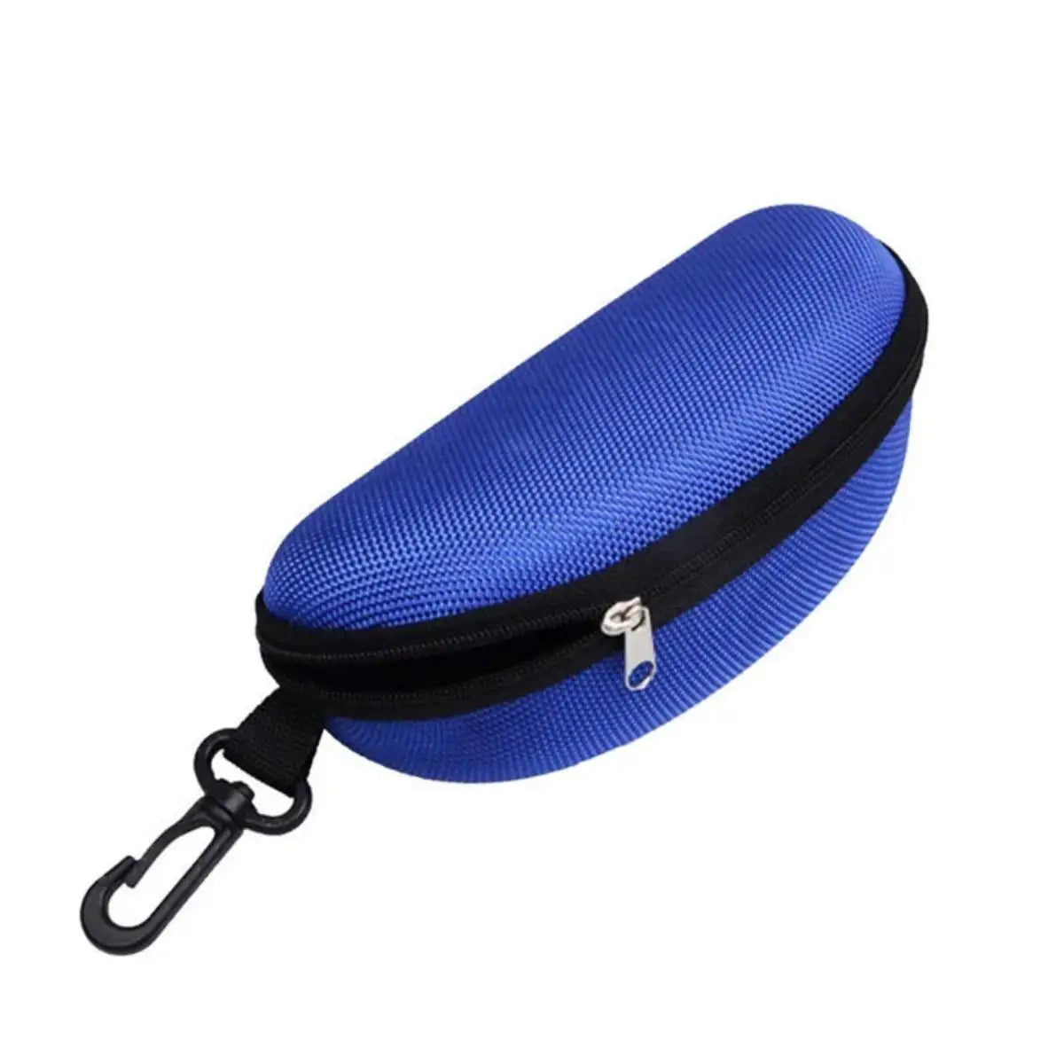Portable Sunglasses Case Protector - Hard EVA Zippered Eyeglasses Case in Oxford Cloth