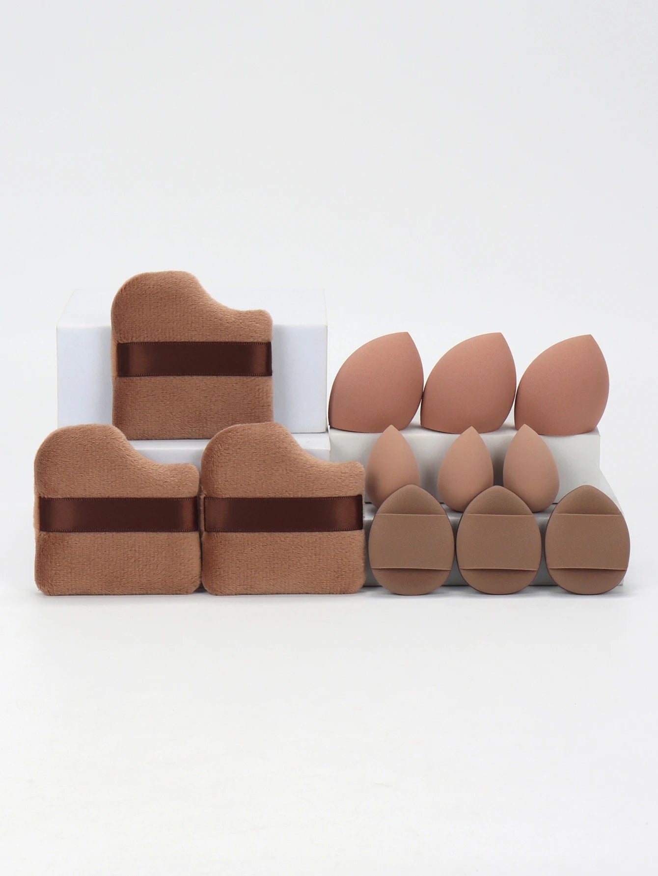 12-Piece All-Purpose Makeup Sponge Set for Flawless Application