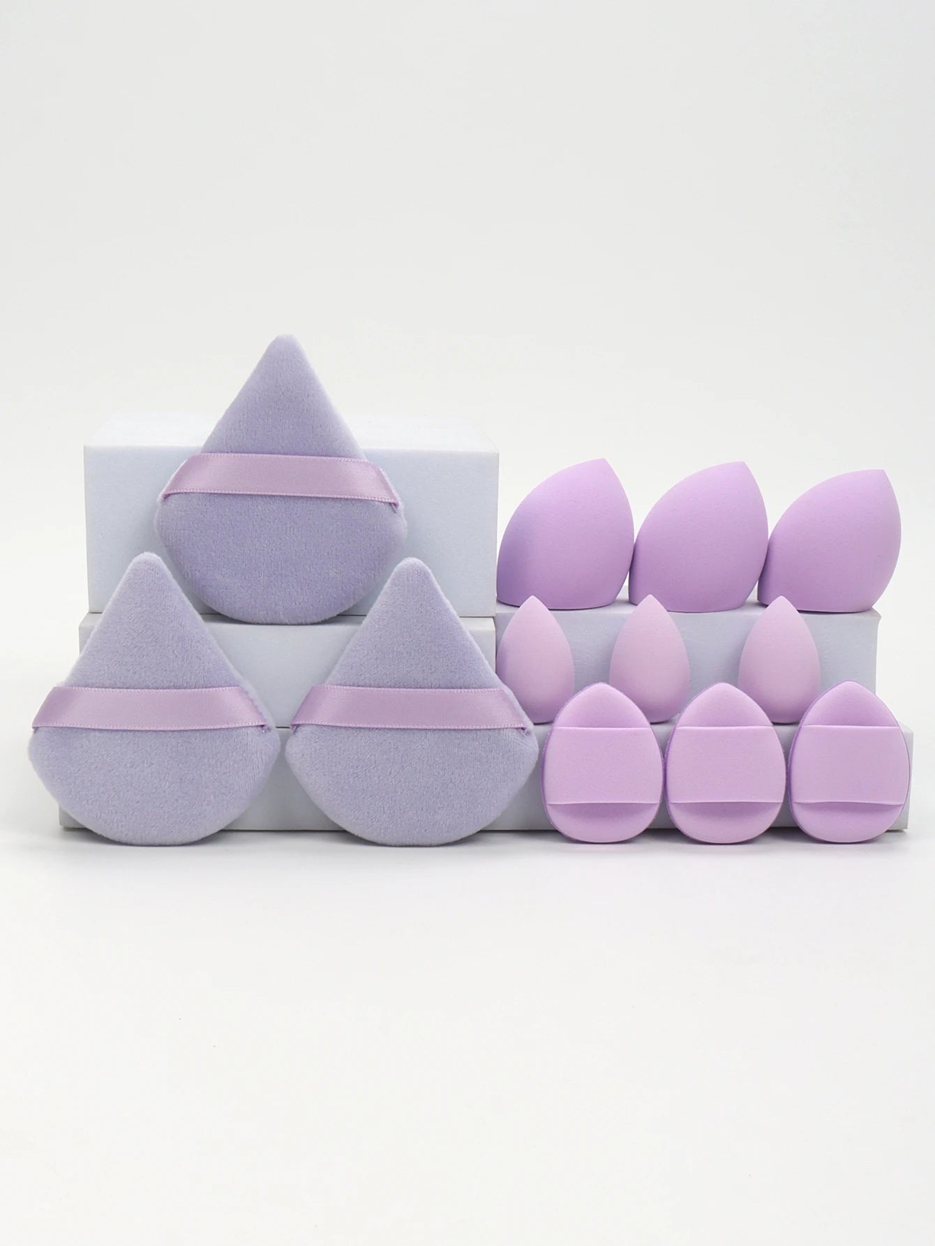 12-Piece All-Purpose Makeup Sponge Set for Flawless Application