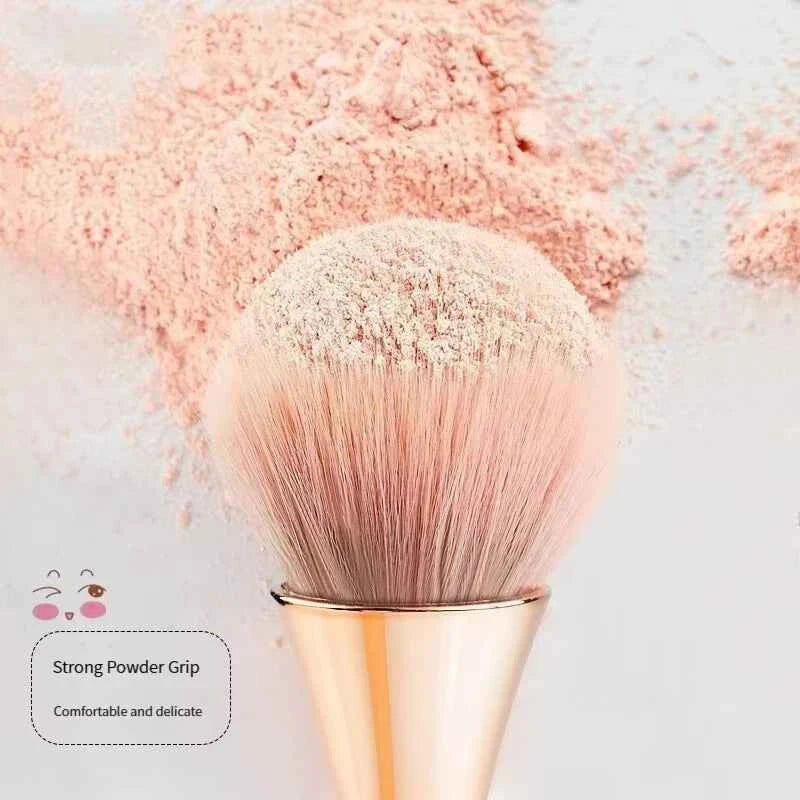 Rose Gold Makeup Brush Set for Flawless Application