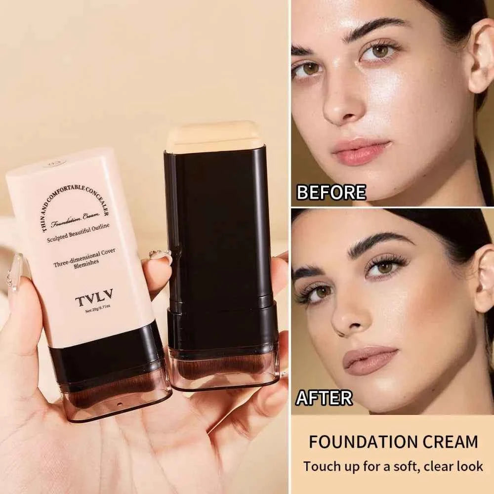 Lightweight Foundation Stick for Long-Lasting Coverage