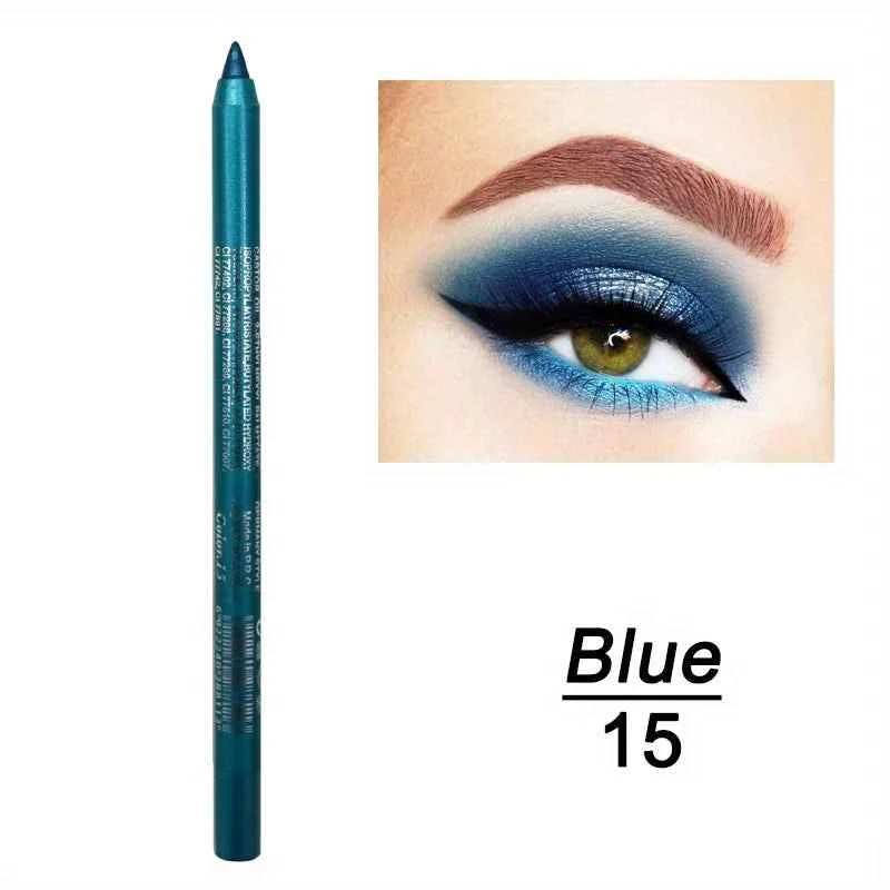 Waterproof Eyeliner Pencil in Black and Multicolor Options for Effortless Eye Makeup