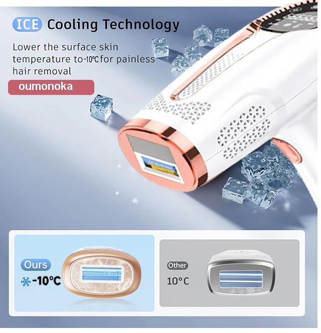 IPL Depilators Permanent Laser Hair Removal Bikini Women's - Allurra Store