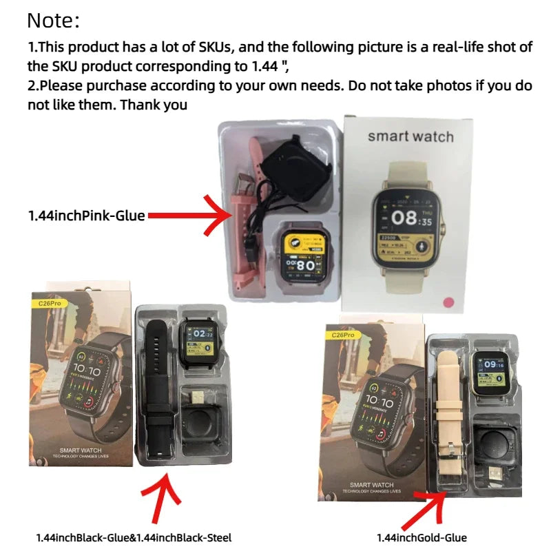 PHONEPACE Y13 Smart Watch – Fitness Tracker with Call Function, Heart Rate Monitor, and Weather Alarms for Outdoor Sports